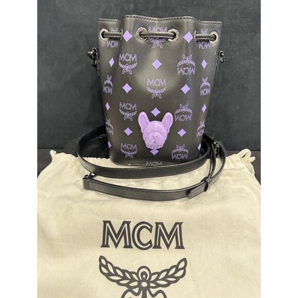MCM Visetos Bunny Bucket Tote LS(346211) - Picture 1 of 16